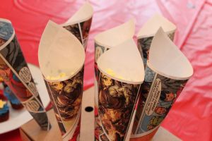 superman comic popcorn