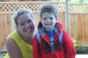 1mattyfirstday of preschool