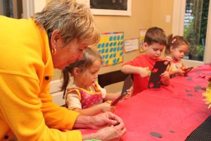 1making eyes with grammie